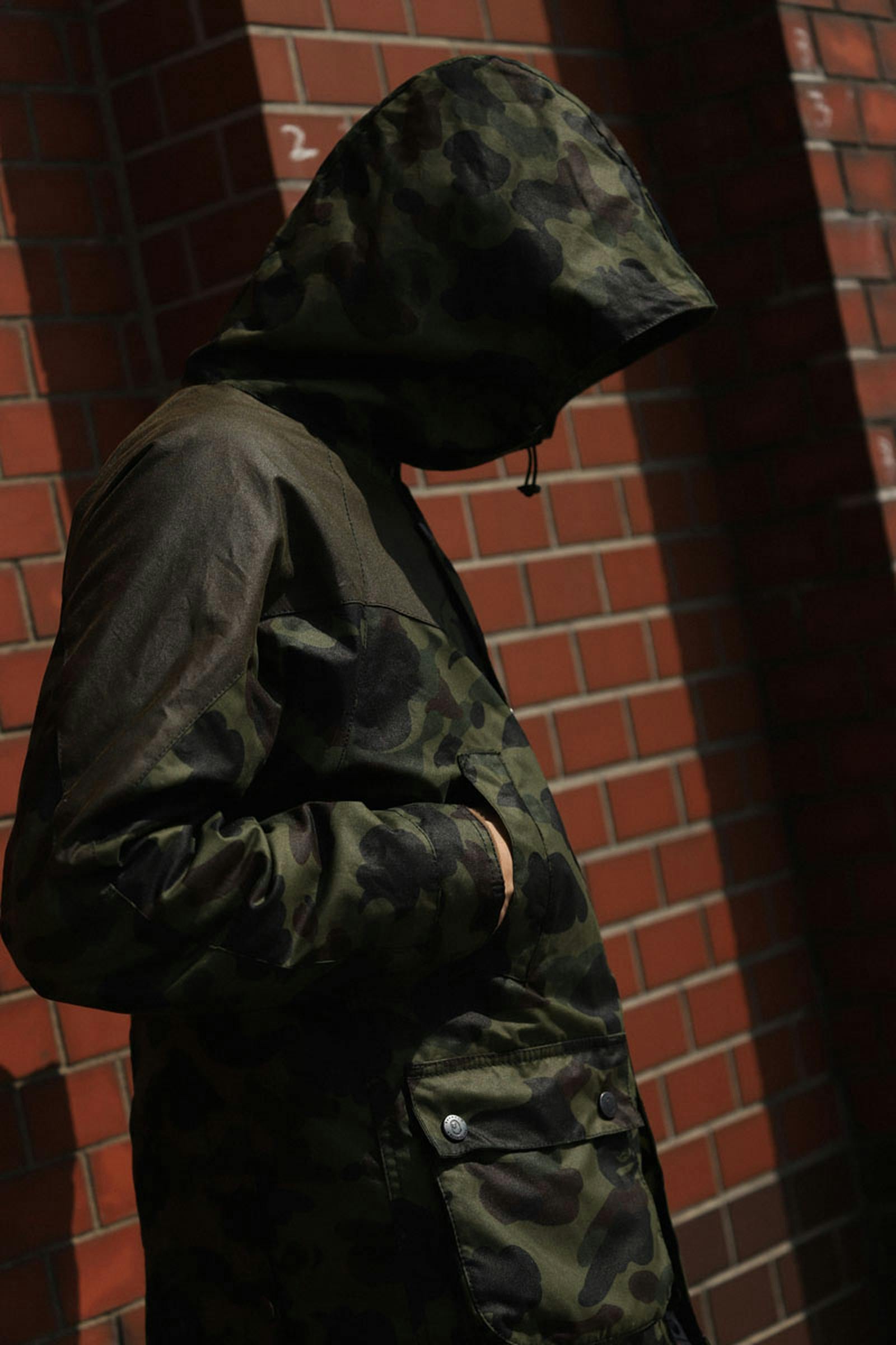 For AW21, Barbour Collaborates With A Bathing Ape For The First